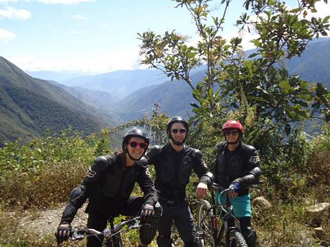  Inca Jungle biking to Machu Picchu